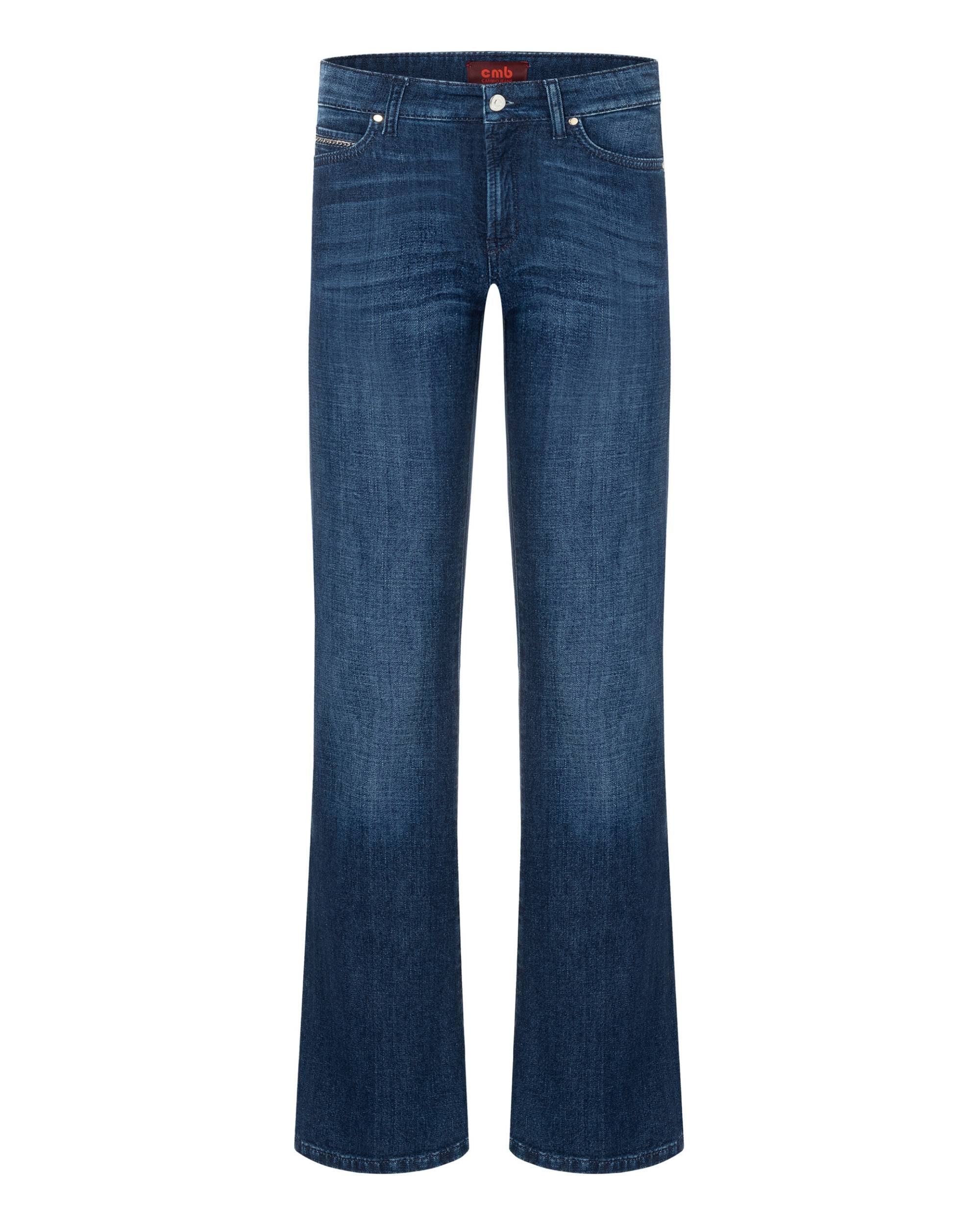 Paris Flared  Schmuckdetail Jeans fra Cambio