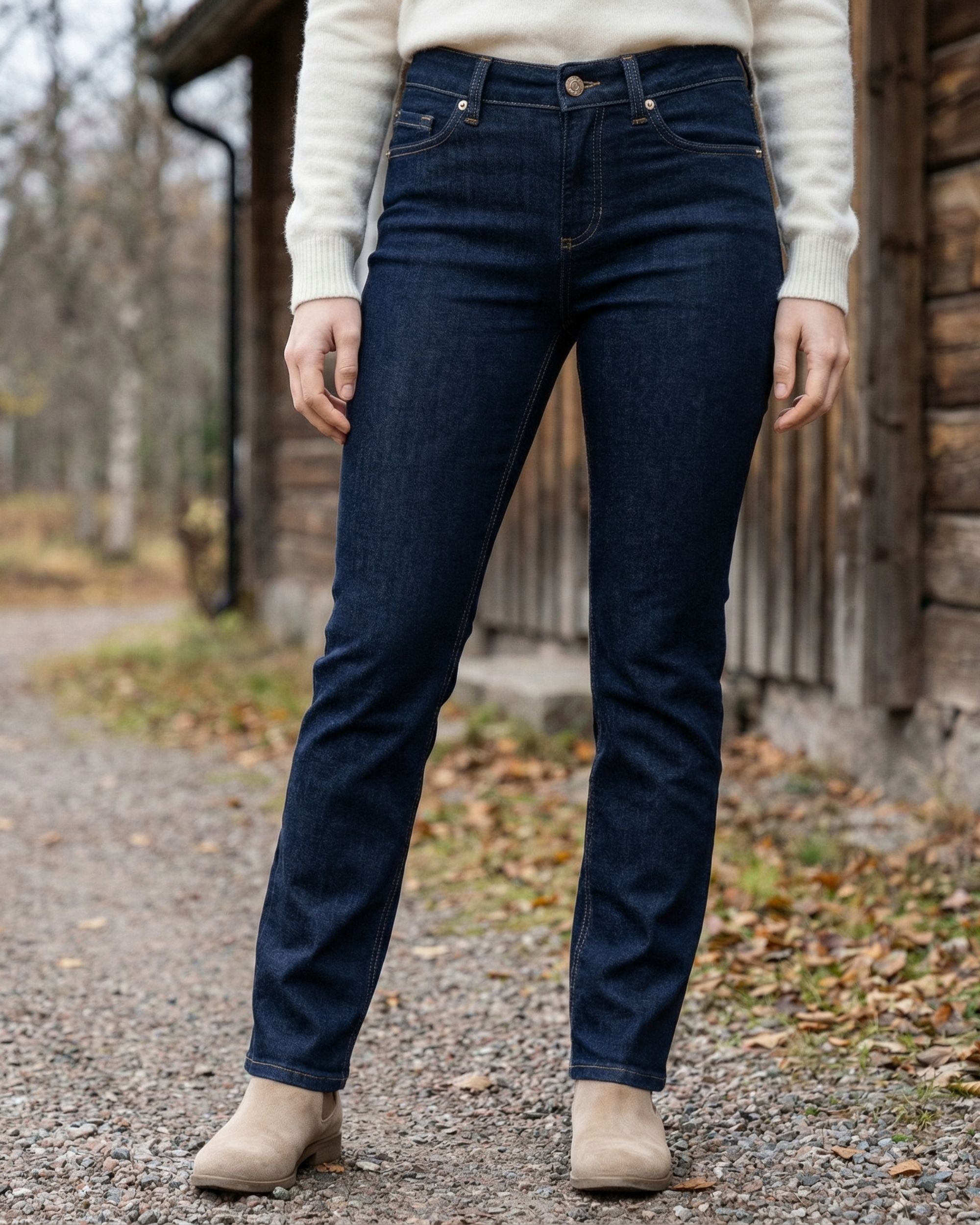 Piper Long Jeans fra Cambio