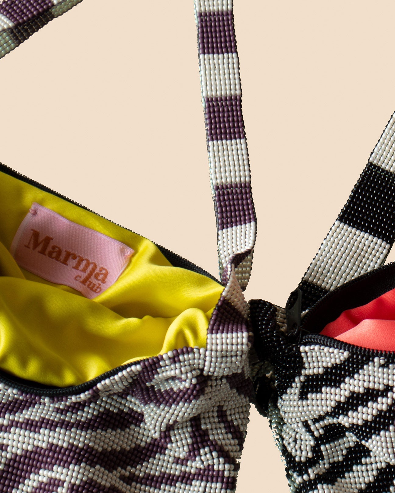 Crossover Zebra Purple Liten fra MarmaClub