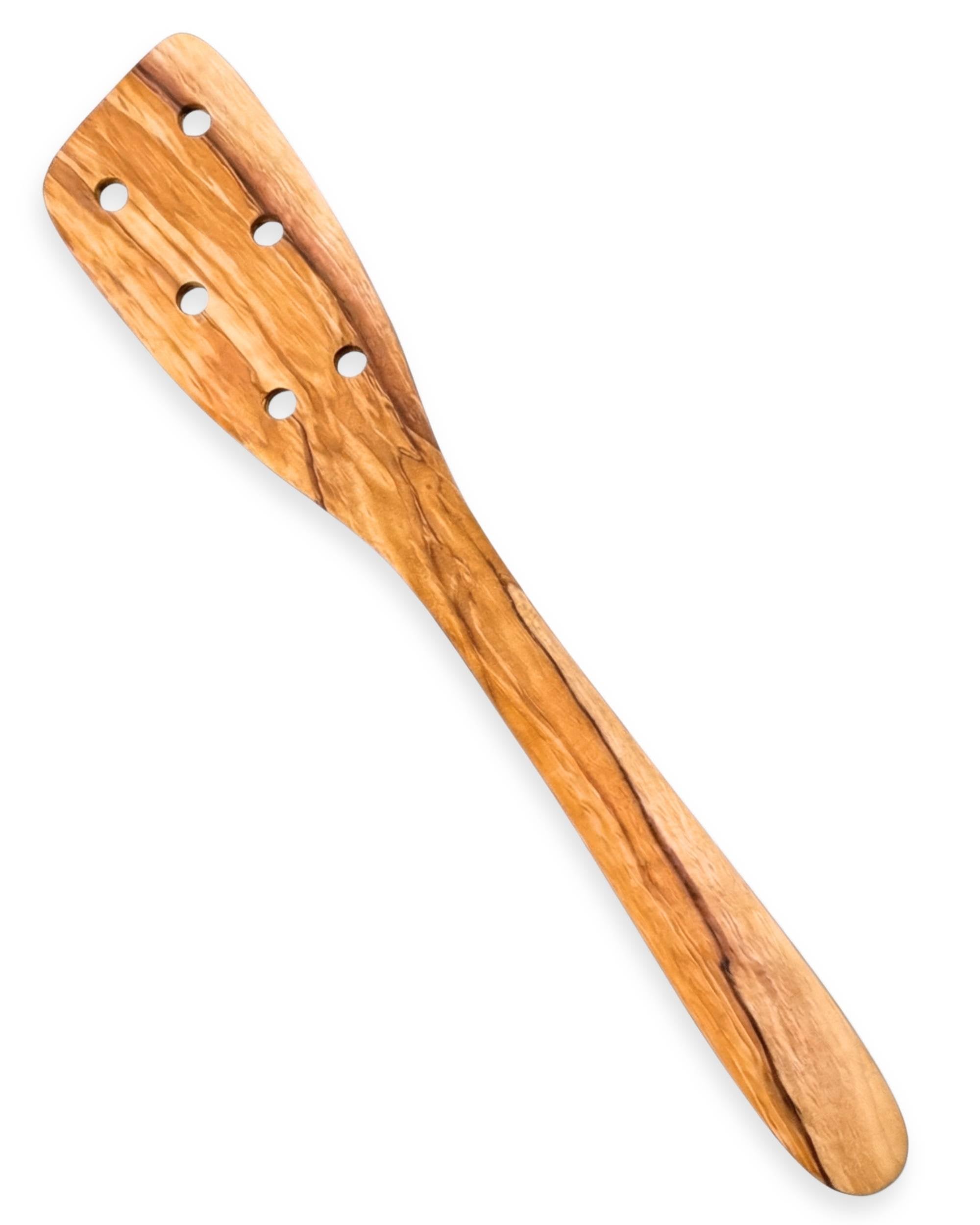 Stekespade med hull i tre fra OlivArte