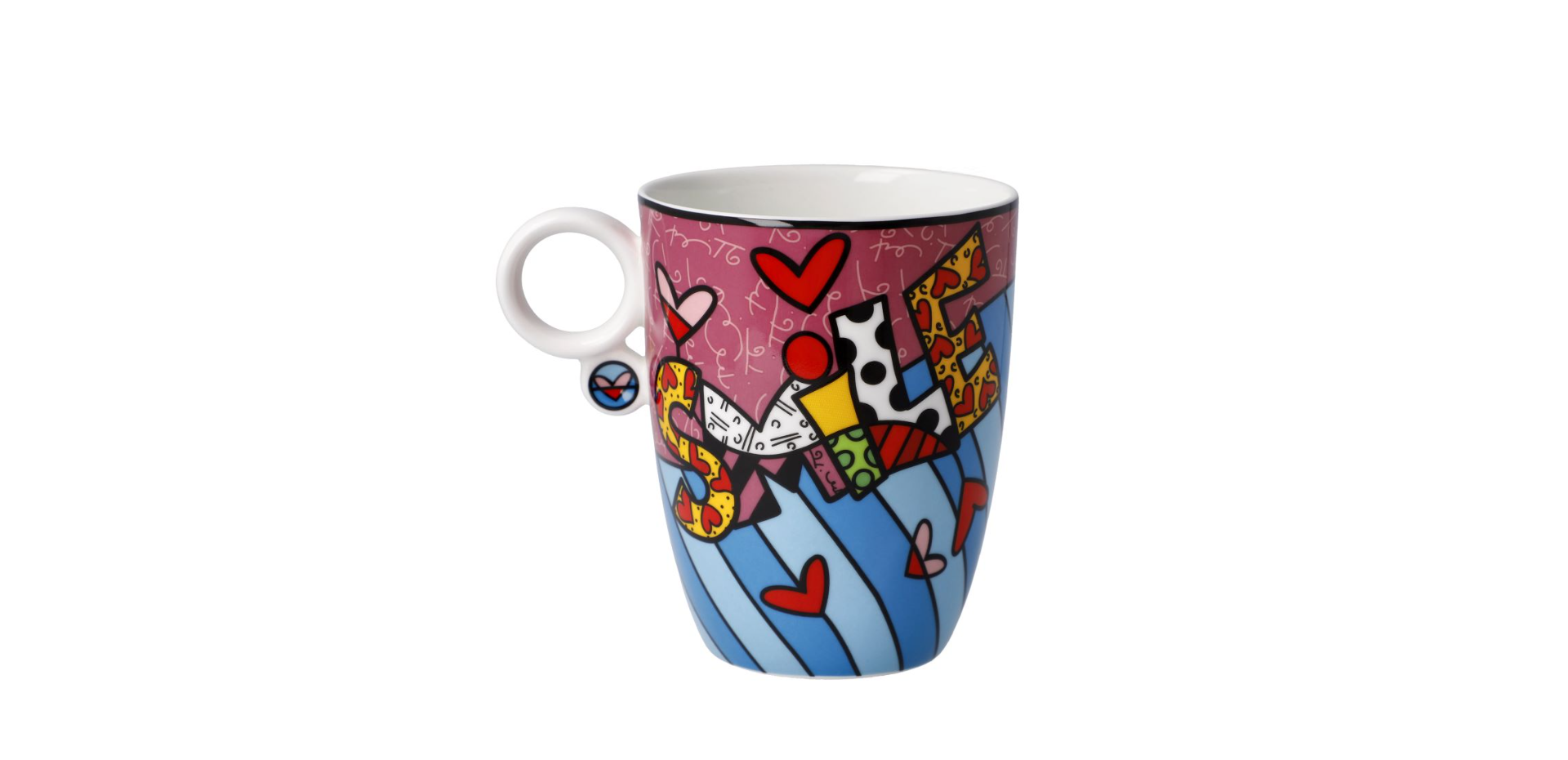 Romero britto kopp smile