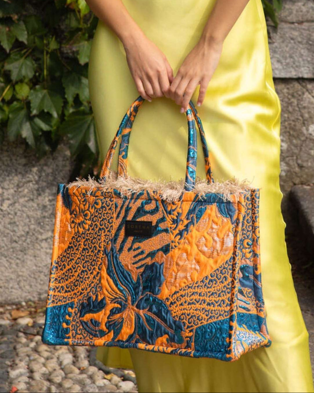 Iliovasilema Large Tote Bag fra Sorena