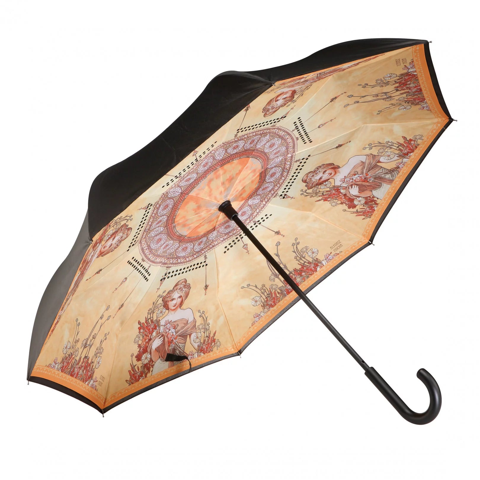 Paraply: Spring av Alphonse Mucha