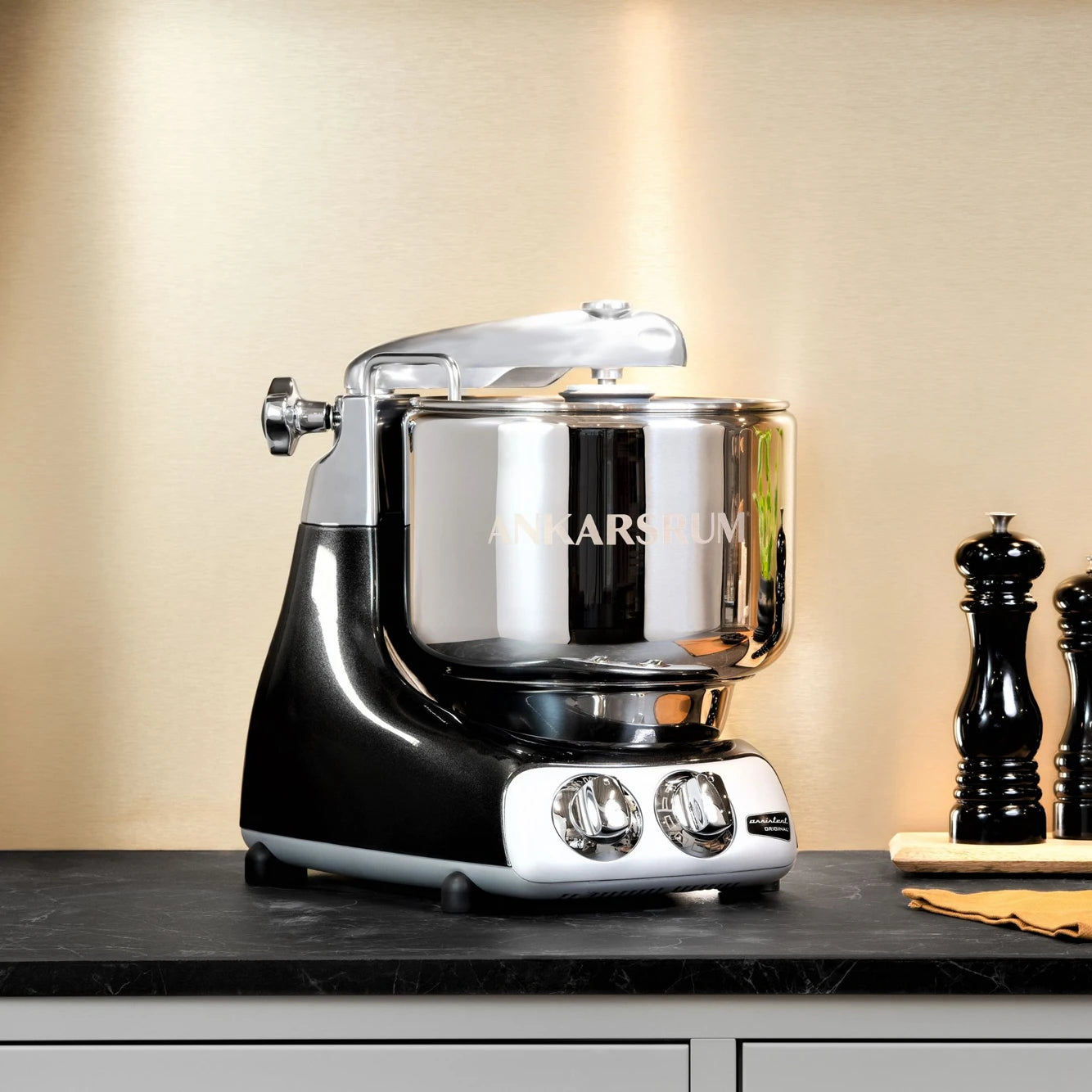 Kjøkkenmaskin Ankarsrum Assistent Original, Diamond Black