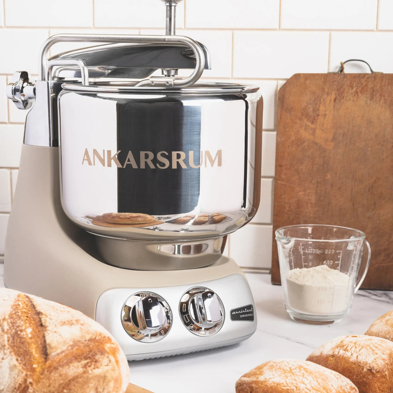 Kjøkkenmaskin Ankarsrum Assistent Original, Harmony Beige