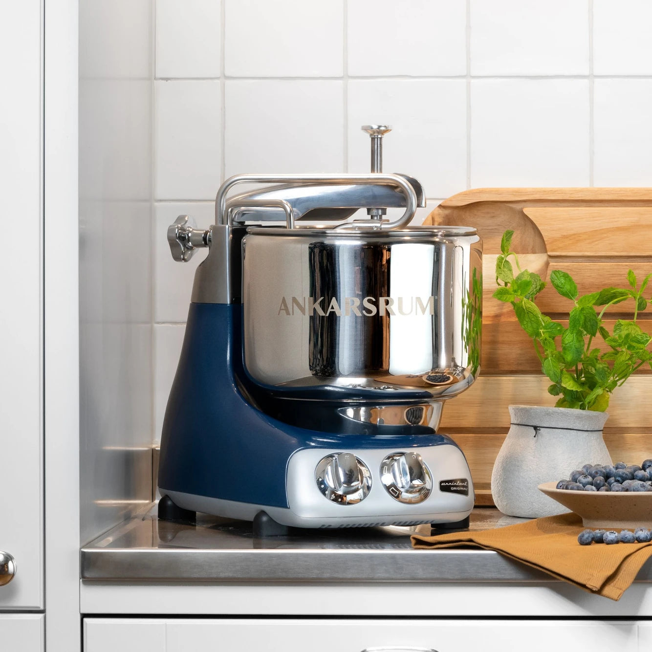 Kjøkkenmaskin Ankarsrum Assistent Original, Ocean Blue