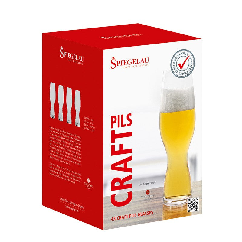 Ølglass, Craft Beer, Pils fra Spiegelau (4pk)