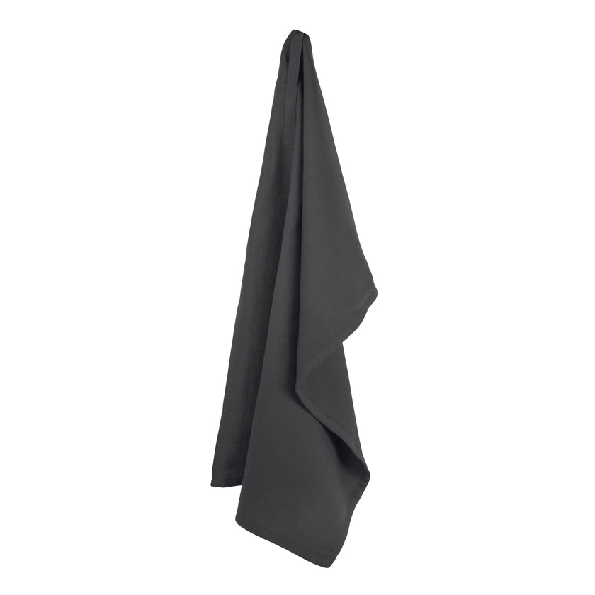 Lekkert dark grey kjøkkenhåndkle fra the organic company