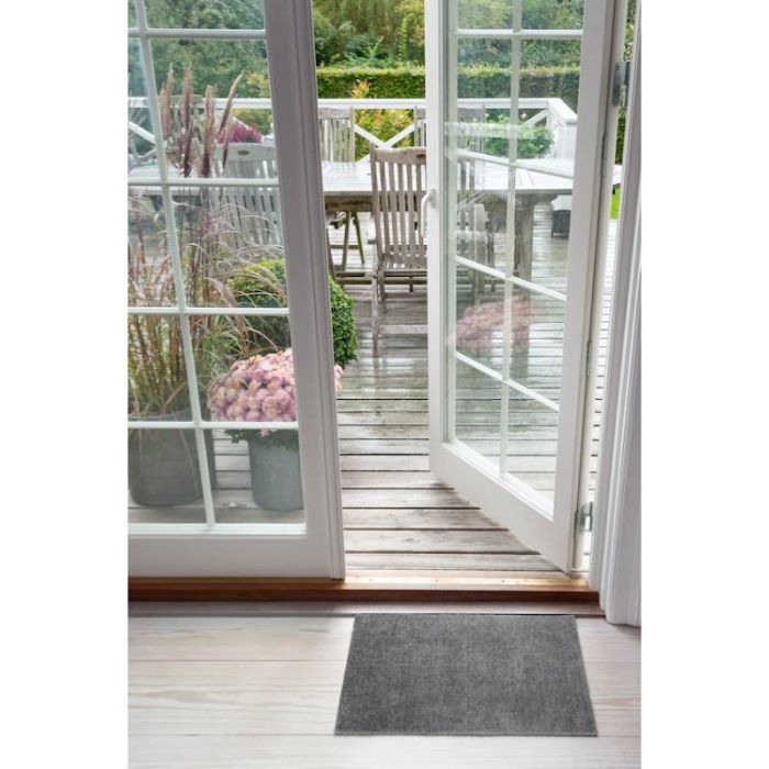 40 x 60 steelgrey dørmatte fra Tica Copenhagen