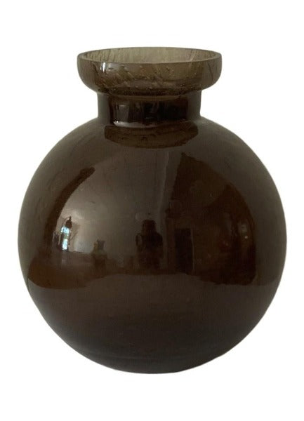 Kul munnblåst glassvase fra danske Sjælsø