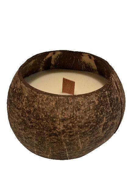Kokosnøtt lys med duft av kokos fra mille moi
