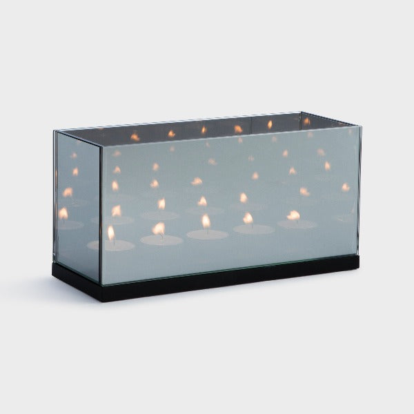 Endless leght, tealight reflection fra &klevering