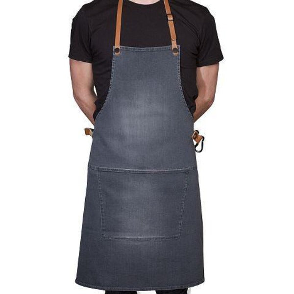 BBQ forkle fra Dutchdeluxses i grå denim