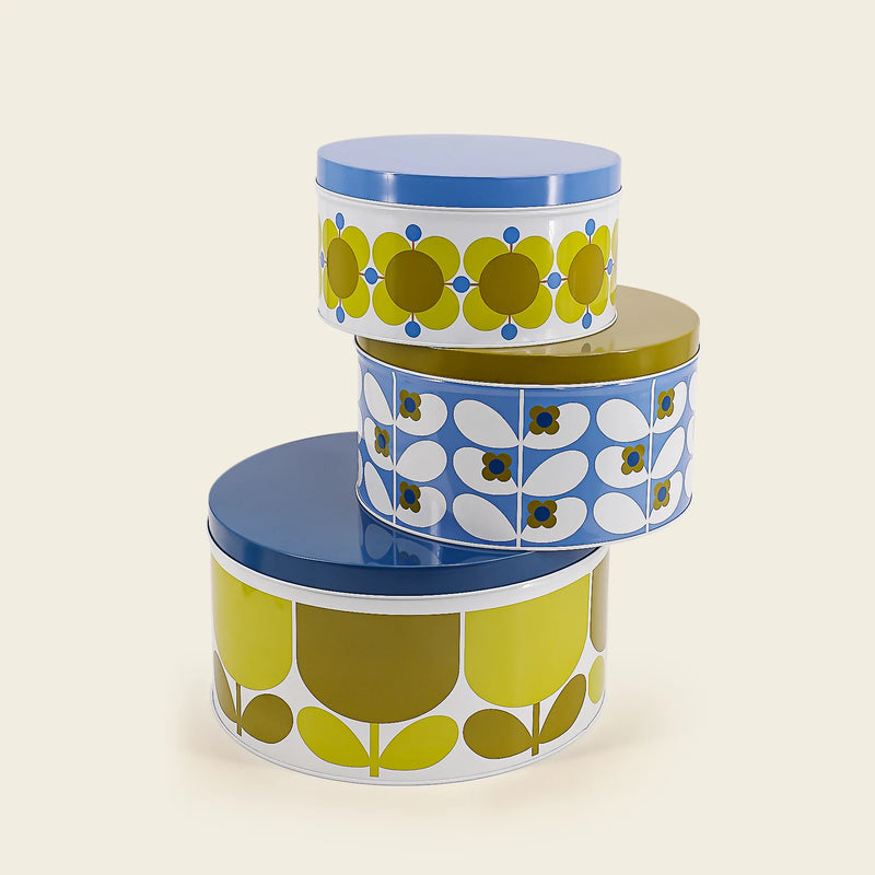 Kakebokser Sunflower fra Orla Kiely