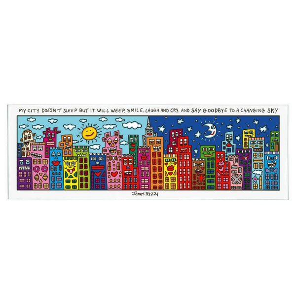 Magnettavle, James Rizzi Pop-Art - R8 Design