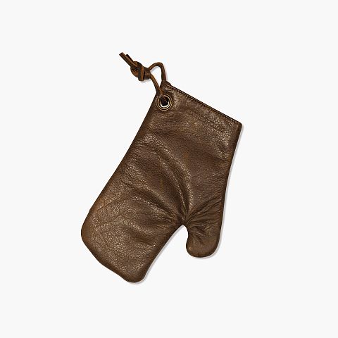 Grillvott fra Dutchdeluxes i vintage brunt skinn