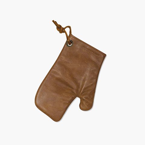 Grillvott fra Dutchdeluxes i vintage skinn cognac farge