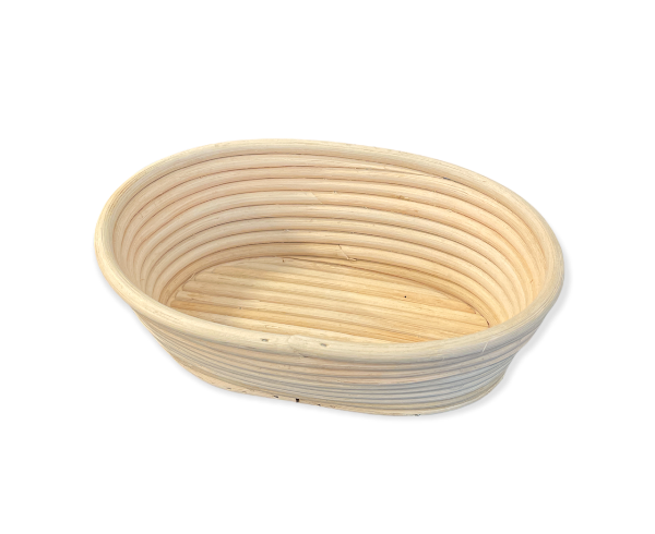 Liten oval hevekurv til brødbaking