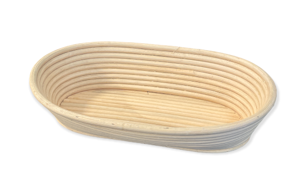 Medim oval hevekurv til brødbaking