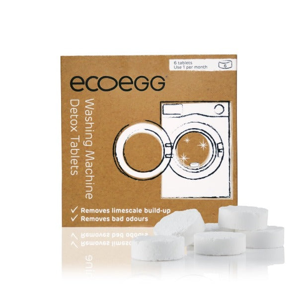 Tabletter til å rense vaskemaskinen fra Ecoeff