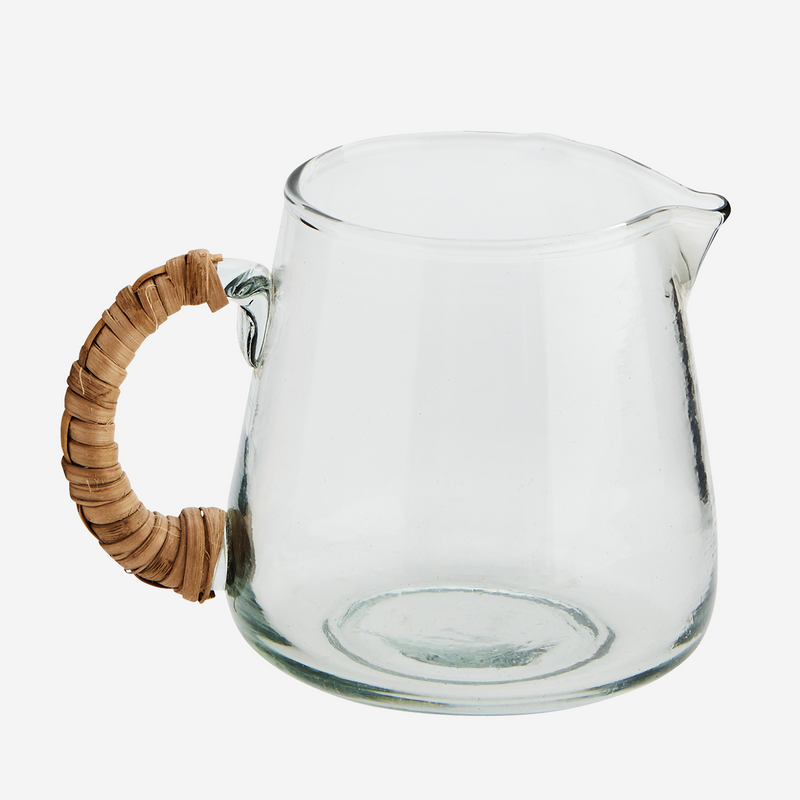 liten glassmugge med bambus fra madam stoltz